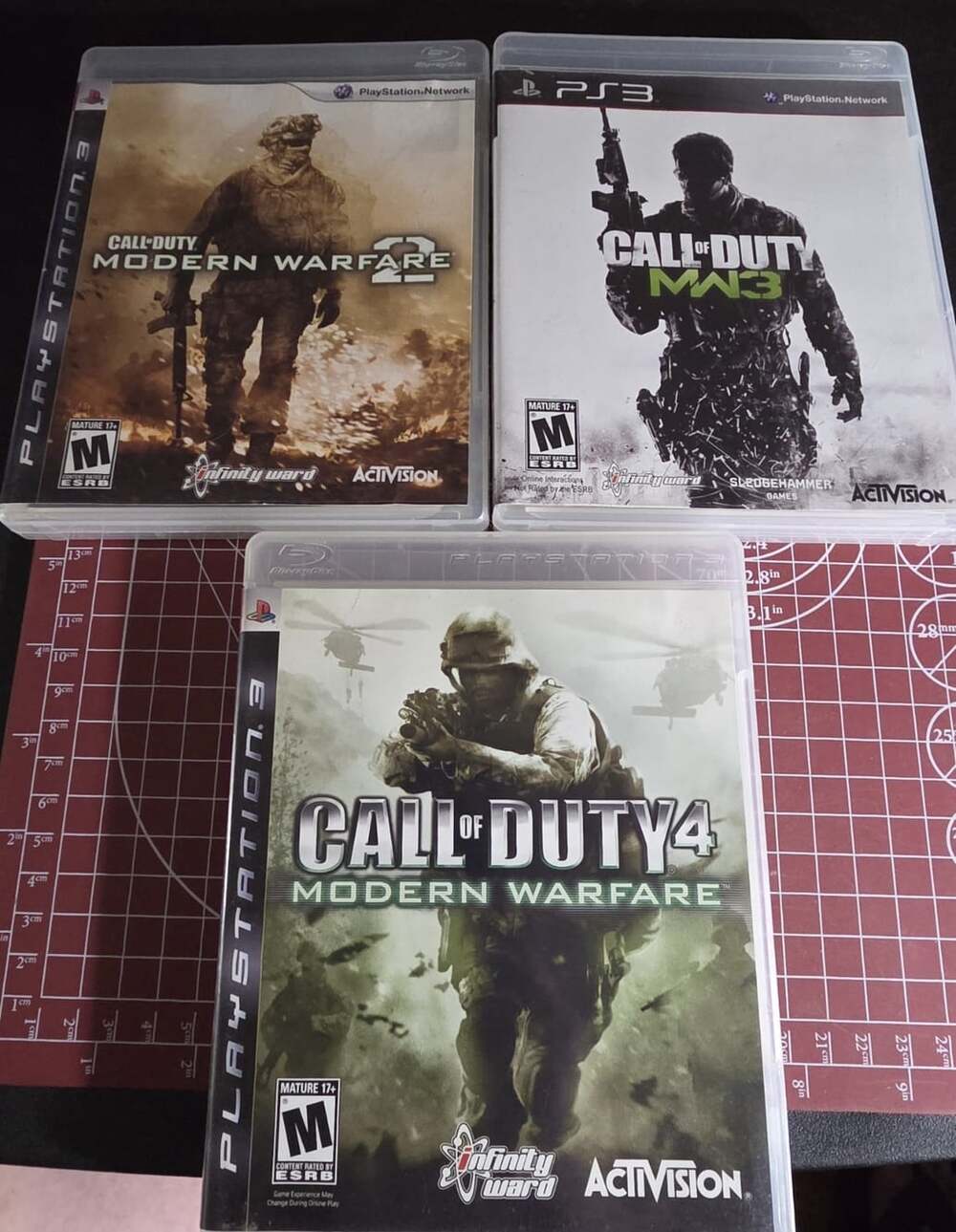 PS3 Call of Duty Modern Warfare 2, 3, 4 Sony PlayStation 3 Lot
